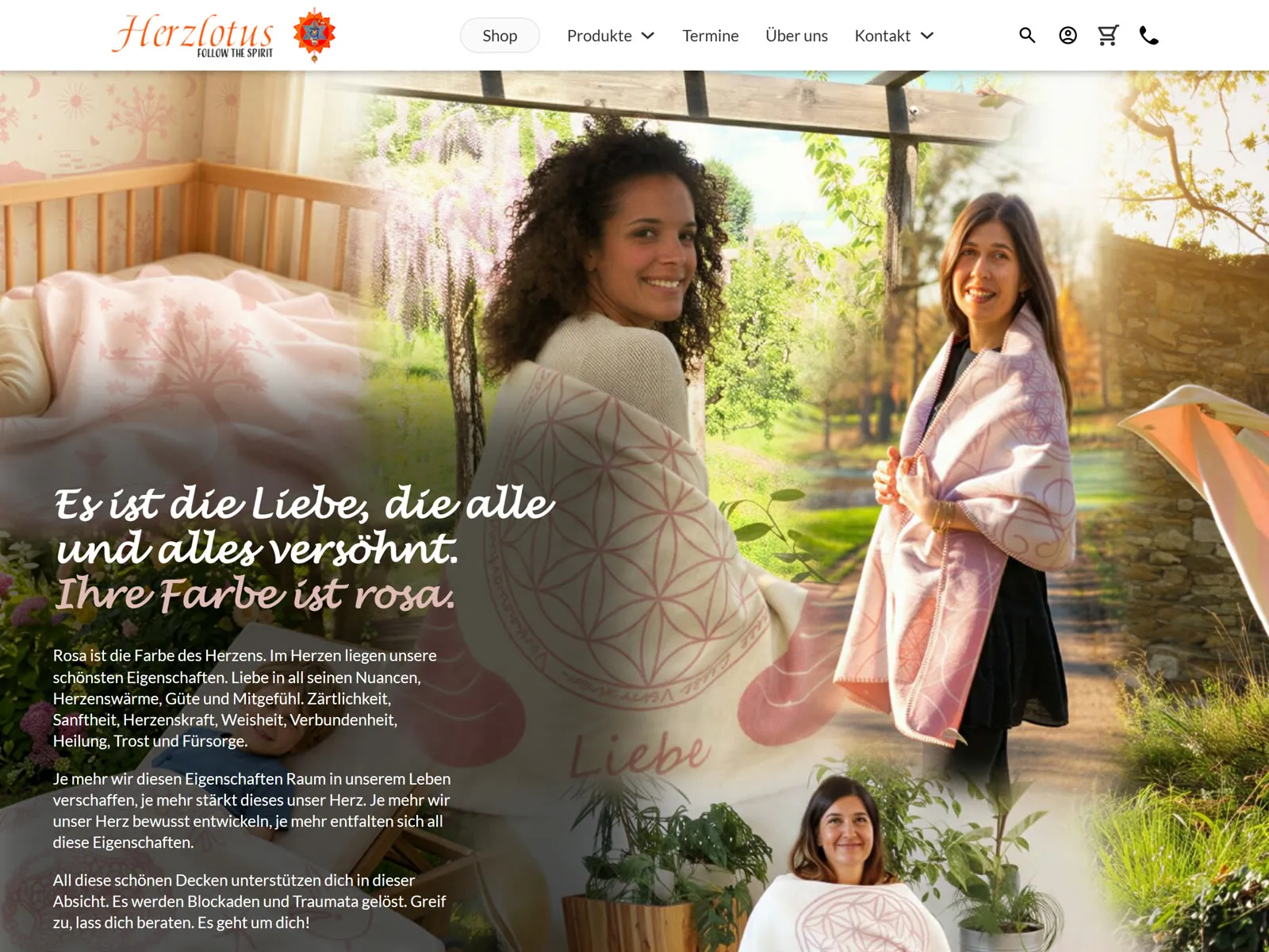 Website-Vorschau Herzlotus