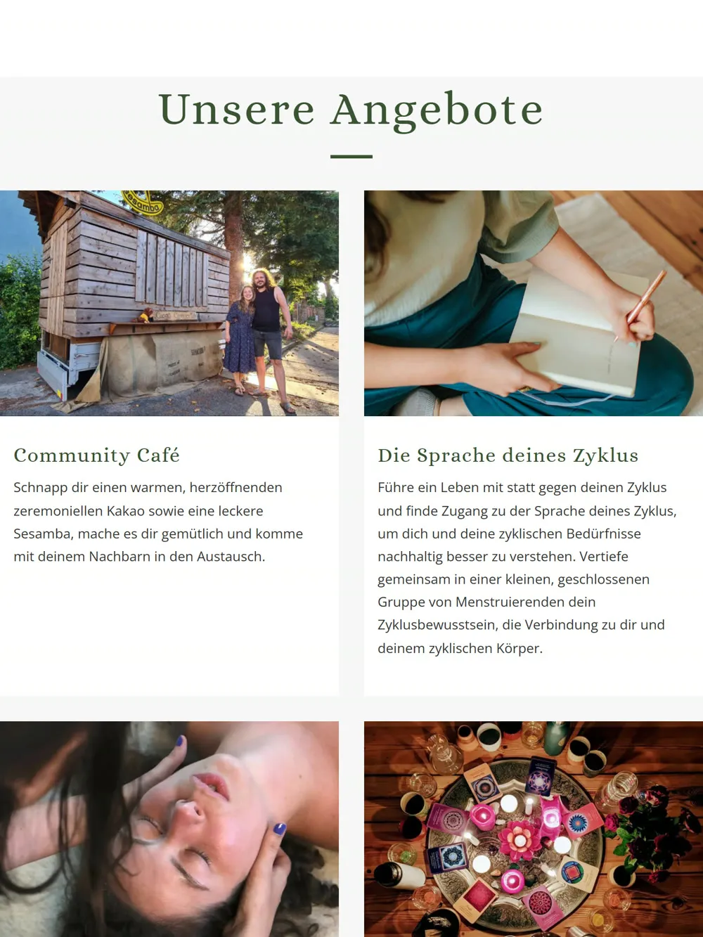 Lebensraum Spechthausen, Tablet-Ansicht